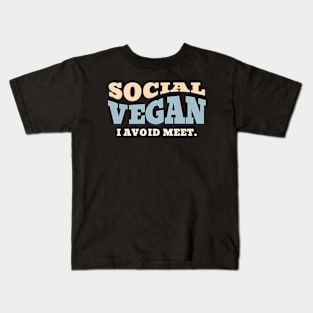 Social Vegan Kids T-Shirt